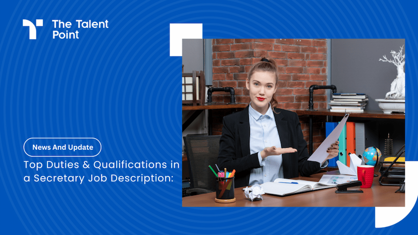 Secretary Job Description Top Duties & Qualifications & Compensation